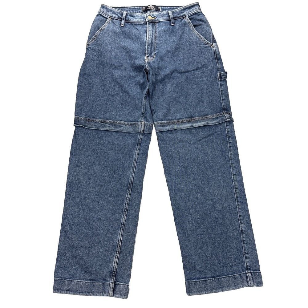 Hollister Carpenter Jeans Womens 11R 30x30 Ultra High Rise‎ Dad  Vintage Stretch